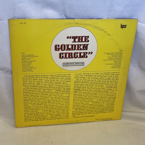 Various The Golden Circle (Vinyl) Columbia CSP 287 Good LP Record Album - Picture 3 of 12