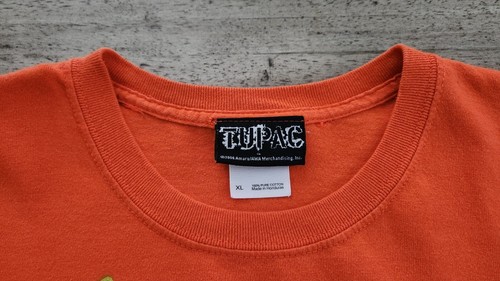 Y2K 2006 Tupac 2 Pac Animated Graffiti Style Rap Tee T-shirt XL Hip Hop Cartoon - Picture 2 of 6