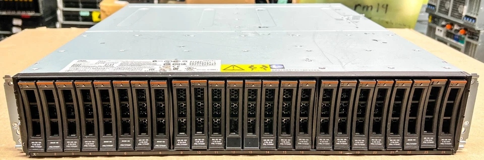 IBM FC 5887 Enclosure 98Y3807 00E6077 15x Empty Caddys 2x 74Y9480 Controller Mod - Image 2 of 4