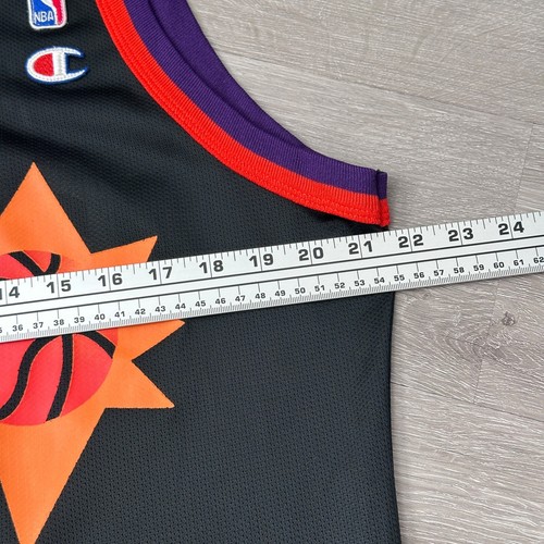 Autentica maglia Elliot Perry Phoenix Suns Champion 44 Large - Foto 6 di 7