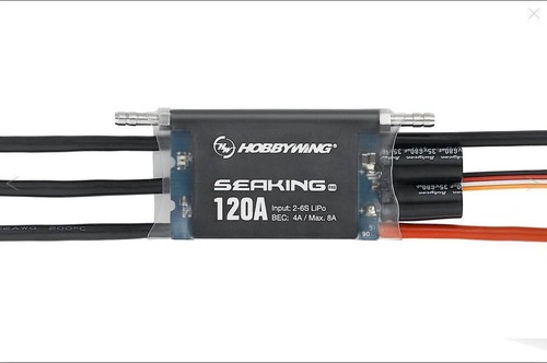 Hobbywing Seaking Pro 120A Waterproof Brushless ESC for Boats SeaKing-120A-Pro - Picture 3 of 5