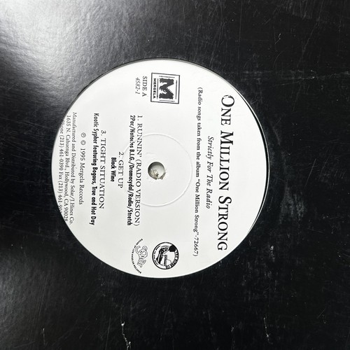 ONE MILLION STRONG GANGSTA RAP 12" SAMPLER NOTORIOUS B.I.G 2 PAC - Picture 19 of 24