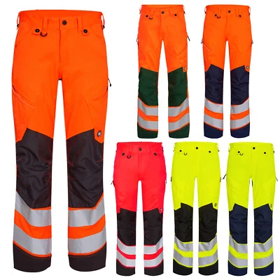 ENGEL Workwear Safety Hose Warnschutzhose Warnschutzkleidung Arbeitshose Outdoor