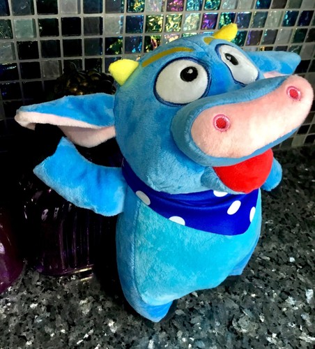 NEW! BIG SIZE! 12” DORA THE EXPLORER BENNY BULL PLUSH STUFFED FIGURE SOFT TOY - Picture 2 of 6