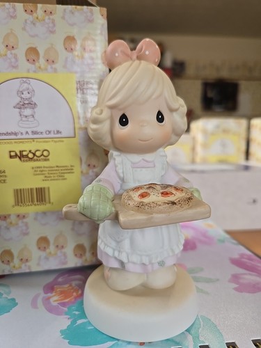 Precious Moments Friendship's a Slice of Life 1999 retirado 634964 - Imagen 8 de 9