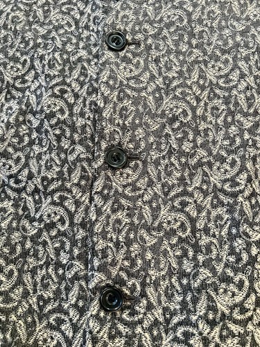LE COLLEZIONI STRUCTURE Made in ITALY Sweater Vest Button Close Wool Blend Sz M - Picture 7 of 7