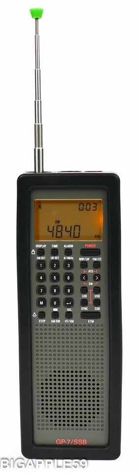 Funda blindada de silicona - Proteger contra daños Tecsun PL-360 PL-365 PL-368 Foto 2 de 4