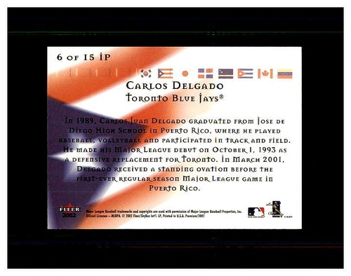 CARLOS DELGADO YOU PICK HUGE FAN COLLECTION .99 UNLIMITED SHIPPING HIGH GRADE - Picture 467 of 501