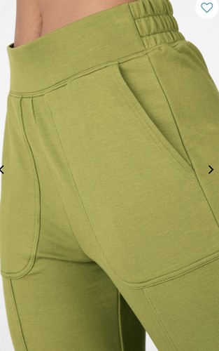Fabletics Gemma Jogger XL £62, verde albahaca súper suave - Imagen 3 de 4