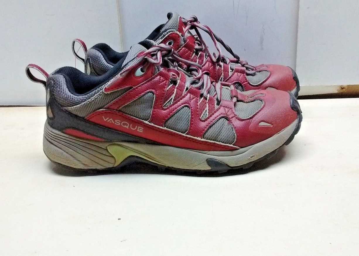 Vasque Para mujeres tenis Atlético gris Rojo sintéticos para Caminar Zapatos de Encaje 8M Vasque Para mujeres tenis Atlético gris de Rojo sintéticos para Caminar Zapatos de gris Encaje 8M 39e7e6