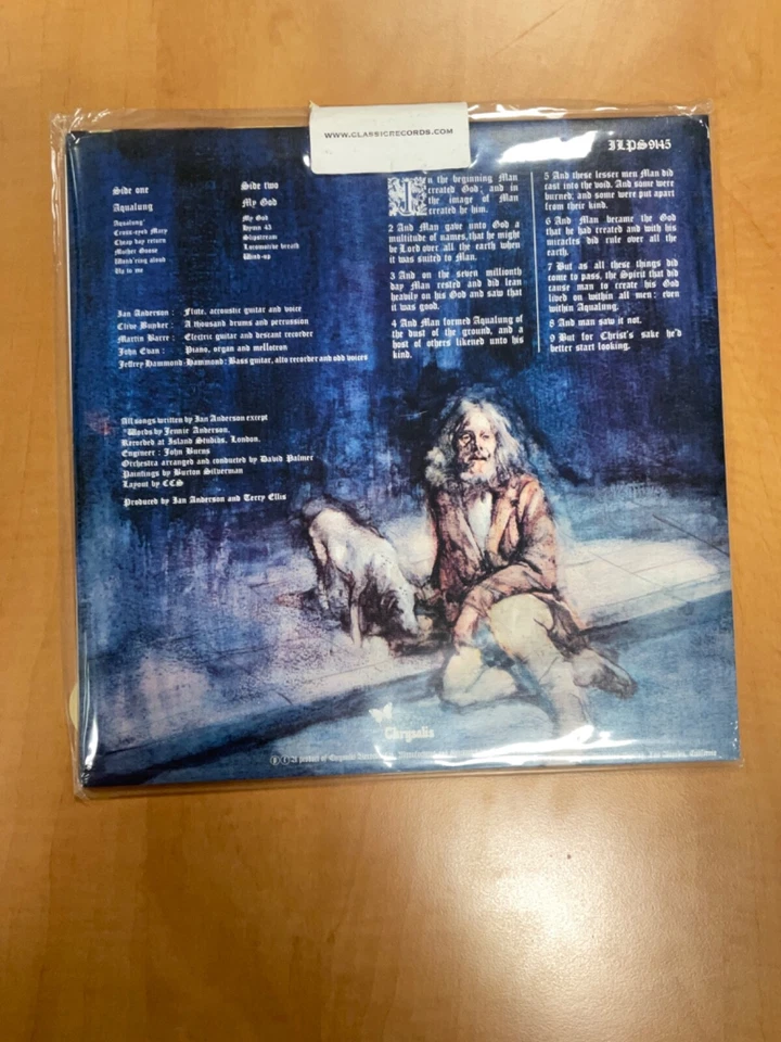 Jethro Tull Aqualung  Classic Records QUEIX SV-P 200g vinyl new and sealed - Image 2 of 2
