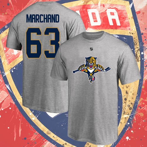 HOT! Marchand Brad #63 Florida Panther Name & Nummer 2025 Spieler Geschenk Fan Shir - Bild 4 von 12