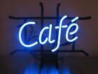 Cafe Coffee Shop Open 14"x8" Neon Light Sign Lamp Display Wall Decor Windows Bar
