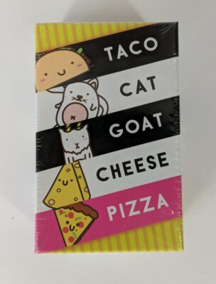 Taco Cat Goat Cheese Pizza Card Game~NEW SEALED~Dolphin Hat Games