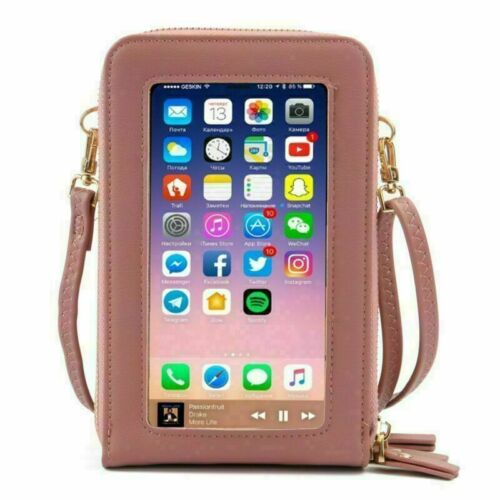 Mini Pouch Wallet Shoulder Crossbody Bag Purse Cell Phone Touch Screen Handbag - Picture 36 of 40