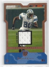 Charles Rodgers 2004 Fleer NFL Football Game Used Trading Card #94/99 Lions