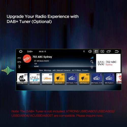 8.8" Android 14 Stereo Radio GPS 4+64GB CarPlay DSP 4G For Audi A4 S4 RS4 B6 B7 - Picture 21 of 23