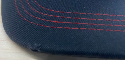Snap-On Tools Distressed Wrench Adjustable Hat Cap Red Black - Picture 4 of 9