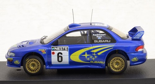 HPI 1/43 Subaru Impreza #6 1999 Finland Rally WRC Juha Kankkunen Model Car - Picture 3 of 4