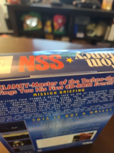 Tom Clancy SSN PC Windows 95 Big RETAIL Box Factory Sealed NEW - Mint - Picture 3 of 5
