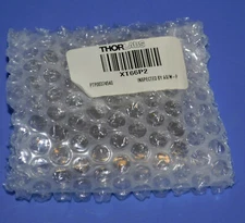 THORLABS XT66P2 Drop-In Rail Carriage for 66mm Rail 6-32, 8-32 & 1/4"-20 Threads