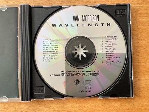 CD Van Morrison - Wavelength, First Press Warner 1988 Made in USA sehr gut vgood - Bild 5 von 6