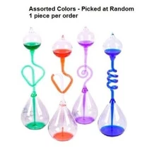 Hand Boiler Hand Bubbler Assorted Colors Love Meter Glass Sculpture Science Toy 