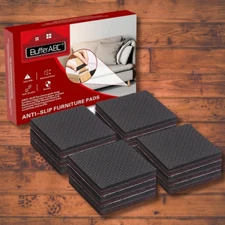 Non Slip Furniture Pads 12PCS 50mm Anti Slip Furniture ProtectorsHardwood Flo...