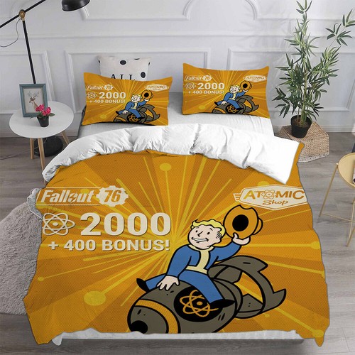 Fall out 101 Boy Power Armor 3D Duvet Cover Bedding Pillowcase Quilt Single Size - Picture 18 of 25