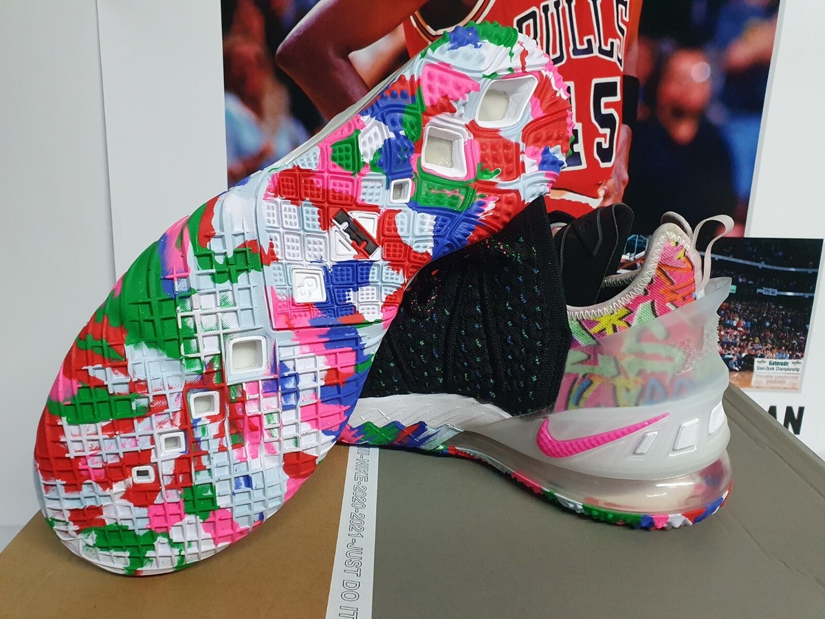 シューズ(男性用) NIKE LEBRON 18 JAMES GANG Nike Sneakers Men's 12.5 Rare LeBron 18 James Gang