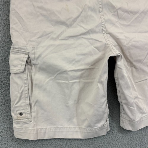 Pantalones Cortos Nautica De Colección Para Hombres 34 Beige Bolsillo Carga Sueltos Patín Informales Sueltos 10" - Imagen 5 de 15