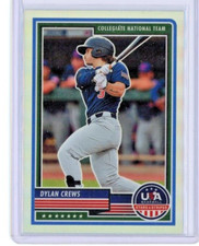 2023 USA Baseball Stars & Stripes Silver #64 Dylan Crews RC - Collegiate - MINT