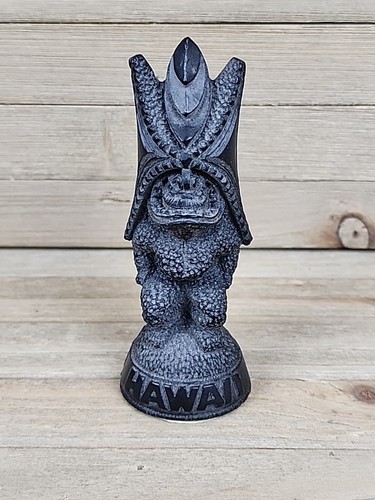 Vintage Coco Joe's Tiki Statue Figure Kane God of Life Hawaii Lava Souvenir 64