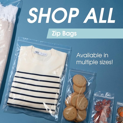 Versatile 6" x 10" 1000 Pack Clear Reclosable Bags - Ideal for Crafts & Shipping - Picture 9 of 9