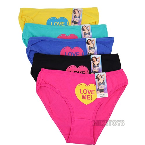 Lots of 5 Womens Hipster Boyshort Girl Panties Bikini Cotton Underwear M,L,XL(6) - Picture 3 of 5