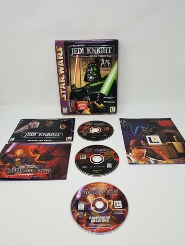 Star Wars: Jedi Knight - Dark Forces II - Bundle PC 1997 - Lucasarts - Big Box - 第 1/5 張圖片