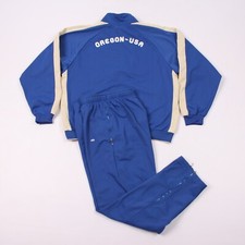 Vintage 90s 00s Nike Oregon USA Track Suit Full Set Jacket Pants Y2K size M