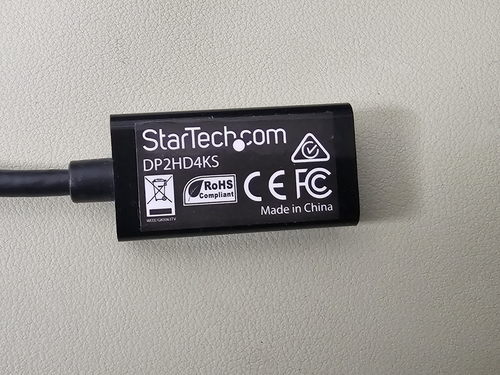StarTech DP2HD4KS DisplayPort to HDMI Active Adapter - 4K - Bild 6 von 6