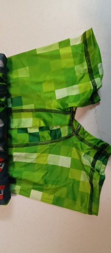 Minecraft Boys Athletic Boxer Briefs 4 Pairs Underwear Size 6 Creepers NWT - Picture 7 of 7