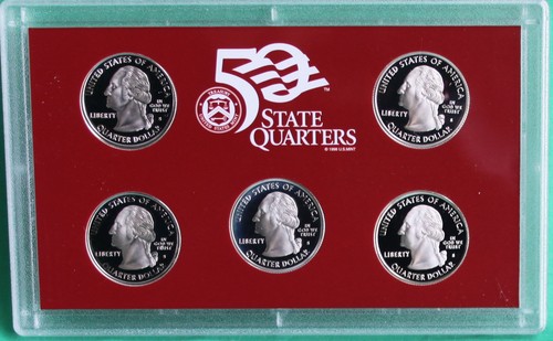 2004 S United States Mint ANNUAL 11 Coin SILVER Proof Set with 90% Silver Coins - Picture 5 of 7