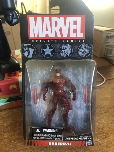 Nuevo Lote Precintado De 3 Marvel Infinite Series 3.75 Retirado 2013 Daredevil Traje Rojo - Imagen 4 de 8