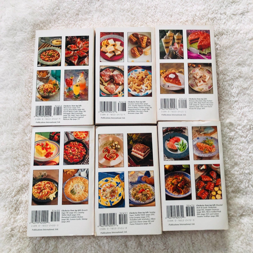6 FAVORITE BRAND NAME PB Cookbooks by Publications International Pasta Desserts - Picture 2 of 11