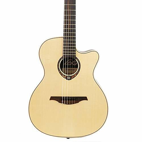 LAG GUITARS TN270ACE NYLON AUDITORIUM CUTAWAY Electric Gut Guitar Classical Guit LAG GUITARS TN270ACE NYLON AUDITORIUM CUTAWAY Electric Gut Guitar Classical Guit