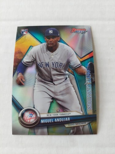 2018 Bowman's Best Neophyte Sensations Refractors #NSMA Miguel Andujar  - Bild 1 von 2