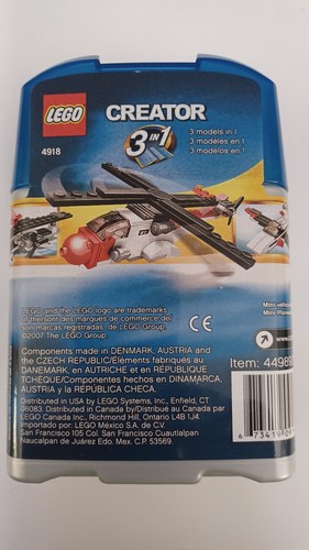 LEGO Creator Mini Flyers Airport Helicopter Set 4918 Sealed Amazing Condition  - Imagen 2 de 2