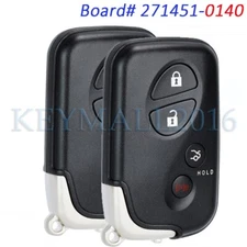 2 271451-0140 Smart Remote Key Fob for Lexus ES350 GS300 GS350 IS250 HYQ14AAB