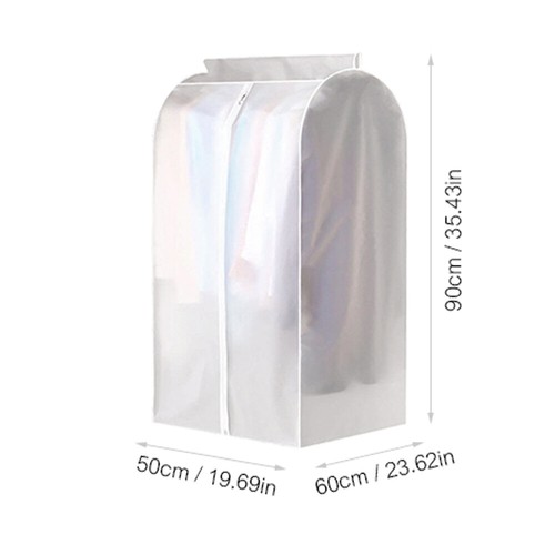 Garment Clothes Cover Protector Hanging Garment Storage Bag W/Full Zipper I5S3 - Bild 2 von 10