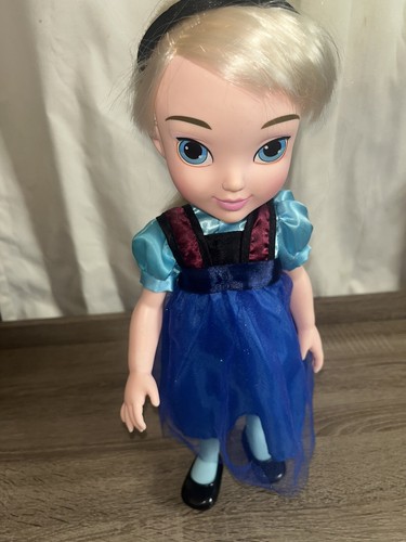 Disney Store Frozen Queen Child Elsa Babydoll Doll Toddler Toy Doll 15 1/2" H - Bild 2 von 8