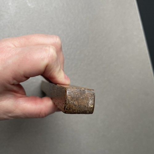 wood and brass cabinet makers level 10” - Picture 4 of 5