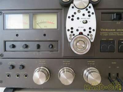 TECHNICS Open Reel Deck RS-1500U Black Good Condition From